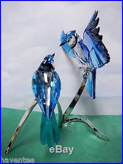 BLUE JAYS 2013 SWAROVSKI CRYSTAL BIRDS ON BRANCH #1176149