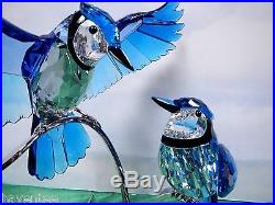 BLUE JAYS 2013 SWAROVSKI CRYSTAL BIRDS ON BRANCH #1176149