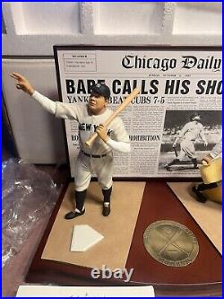 Babe Ruth 1932 Called Shot Home Run Danbury Mint Figurine Statue N. Y. Yankee NEW