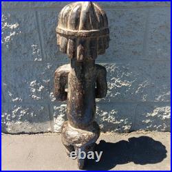 Beri Fang Reliquary Authentic Cultural Statue Fang Manbeya from Gabon 26x9x8
