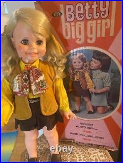 Betty Big Girl Excellent vintage condition With Original Box 1969