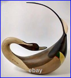 Big Sky Carvers Duck Decoy Hindley Collection Rare Curved Tail Duck 16