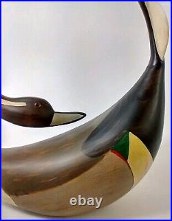 Big Sky Carvers Duck Decoy Hindley Collection Rare Curved Tail Duck 16