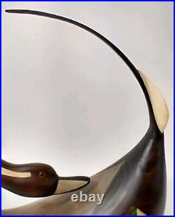 Big Sky Carvers Duck Decoy Hindley Collection Rare Curved Tail Duck 16