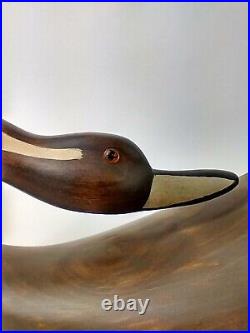Big Sky Carvers Duck Decoy Hindley Collection Rare Curved Tail Duck 16