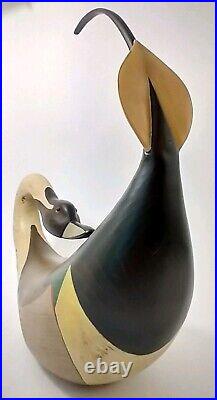 Big Sky Carvers Duck Decoy Hindley Collection Rare Curved Tail Duck 16