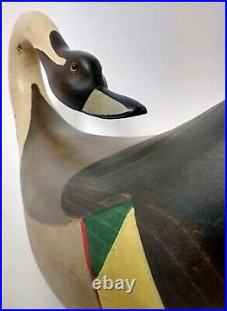 Big Sky Carvers Duck Decoy Hindley Collection Rare Curved Tail Duck 16