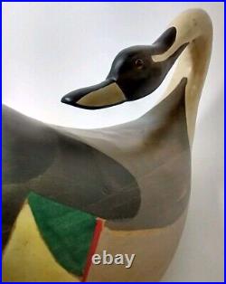 Big Sky Carvers Duck Decoy Hindley Collection Rare Curved Tail Duck 16