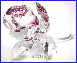 Blossoming Rose Ruby Clear Crystal Love Flower 2017 Swarovski Crystal #5248878