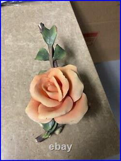Boehm porcelain flower lovers meeting rose england 25068