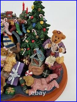 Boyds Bears Danbury Mint LIMITED EDITION Cozy Christmas Sculpture Figure -NO BOX