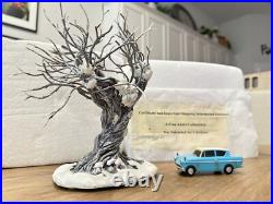 Bradford Exchange Whomping Willow And Blue Ford Anglia Harry Potter Hawthorn