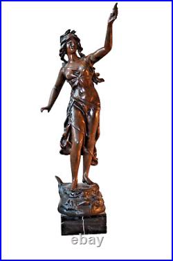 Bronze sculpture Aurora Goddess of the Dawn