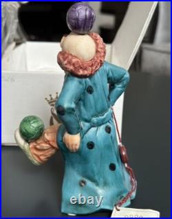 Capodimonte Clown Figurine La Medea Italy New In Box Collectible Home Decor Gift Capodimonte Clown Figurine La Medea Italy New In Box Collectible Home Decor Gift