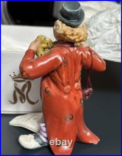 Capodimonte Clown Figurine La Medea Italy New In Box Collectible Home Decor Gift Capodimonte Clown Figurine La Medea Italy New In Box Collectible Home Decor Gift