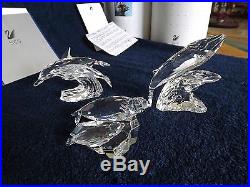 Care For Me Lead Me, Save Me. 3 Pc Set Dolphin, Whales Seals 2nd Edition Collector