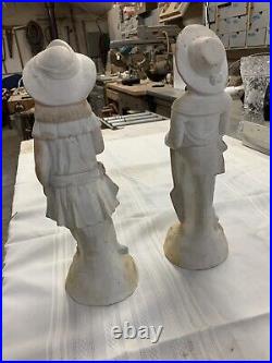 Cast Earthenware Glazed Figurines