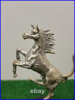 Cavallino Rampante Sculpture Ferrari Horse Medium Size-6.5 Inches 1/50. RARE