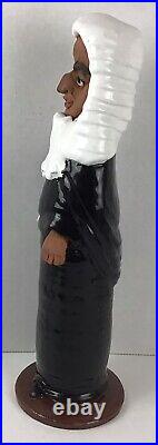 Chelsea Pottery England Lawyer Barrister Attorney 14.5 Tall Figurine Clay