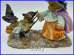 Cherished Teddies Halloween Bear Gwyneth Wee Witches Welcome 4034588 Figurine