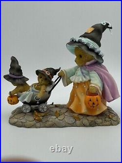 Cherished Teddies Halloween Bear Gwyneth Wee Witches Welcome 4034588 Figurine