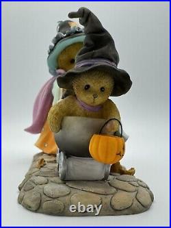 Cherished Teddies Halloween Bear Gwyneth Wee Witches Welcome 4034588 Figurine