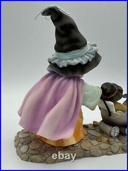 Cherished Teddies Halloween Bear Gwyneth Wee Witches Welcome 4034588 Figurine