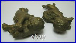 Cherubs Angels Putti Putto 2 Old Decorative Arts Figurines Wall Artwork Plaques