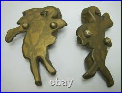 Cherubs Angels Putti Putto 2 Old Decorative Arts Figurines Wall Artwork Plaques