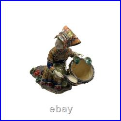 Chinese Porcelain Miao Tribal Dressing Basket Lady Figure ws4460 Chinese Porcelain Miao Tribal Dressing Basket Lady Figure ws4460