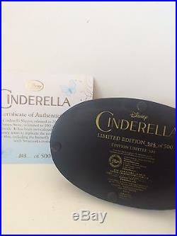 Cinderella Slipper Swarovski 2015 Disney Live Action Limited Edition 303/500#