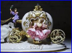 Cinderella's Magical Moment Anniversary By Alexsander Danel Carriage Figure