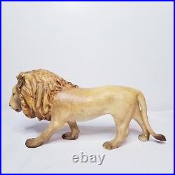 Coalport Bone China Male Lion Figurine Decorative Art Statue 9 Made in England