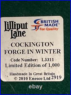 Cockington Forge Winter. Lilliput Limited Edition. Box, Deed. Mint. 2010. SCARCE