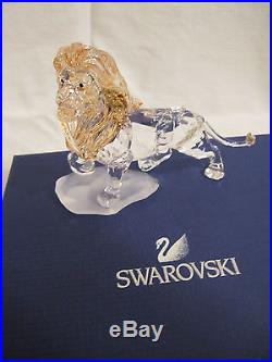 Crystal Swarovski Disney Lion King Mufasa (Father) Figurine Retired NIB