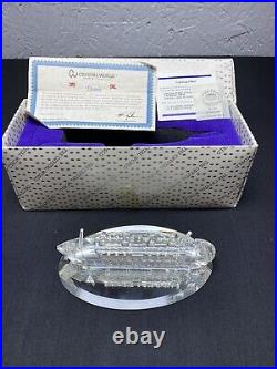 Crystal World TITANIC LIMITED EDITION Rare Collectible Item #99/1912 WithCert