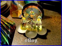 Crystal castle figurine collection 10pc lot