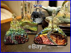 Crystal castle figurine collection 10pc lot