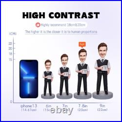 Custom Bobblehead, Full Body Customization Based on Pictures, Personalized Gifts