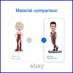 Custom Bobblehead, Full Body Customization Based on Pictures, Personalized Gifts