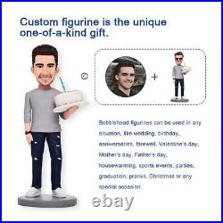 Custom bobbleheads, custom bobbleheads for men, Custom grandfather bobblehead