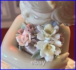 Cute Lladro #6763 First Performance Young Ballerina-retired-excellent/mint
