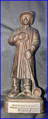 Czechoslovakia Distinguished Workers Award 1954 Soviet Union Iron Statue