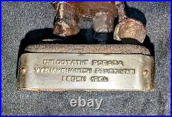 Czechoslovakia Distinguished Workers Award 1954 Soviet Union Iron Statue