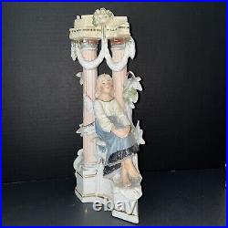 DEPPaire de Biscuit AllemandPair Biscuit PorcelainAntiqueVaseGermany11902