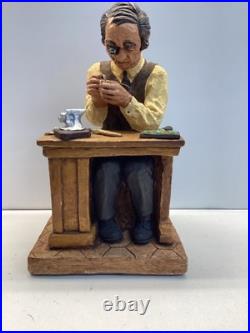 David Kaplan Jeweler Figurine 1974 Signed le 247/500 READ