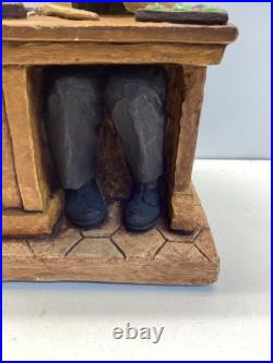 David Kaplan Jeweler Figurine 1974 Signed le 247/500 READ