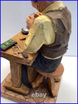 David Kaplan Jeweler Figurine 1974 Signed le 247/500 READ