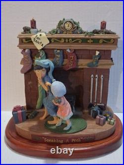 Demott Heritage Collection Sneaking A Peek Christmas 1988 Sculpture 0018 of 5000