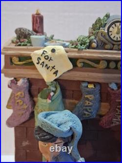 Demott Heritage Collection Sneaking A Peek Christmas 1988 Sculpture 0018 of 5000
